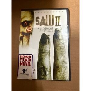 Saw II DVD Widescreen Edition Horror Movie Jigsaw Sequel Lionsgate